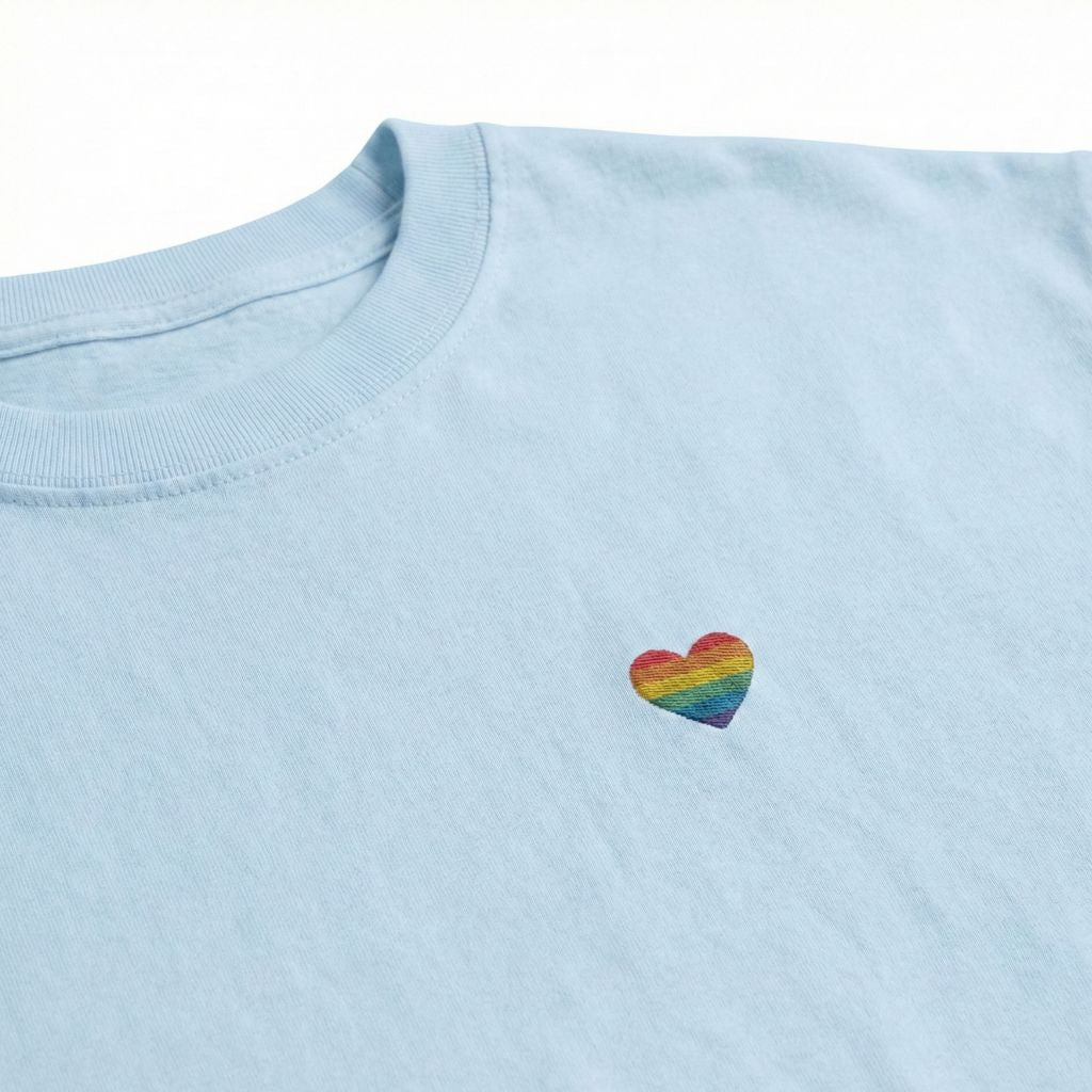 Shirt - Herz - Queer - Stick (neu)