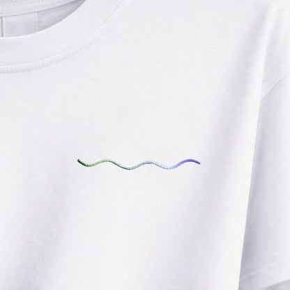 Premium Shirt - Welle - Gay (Bestickt)