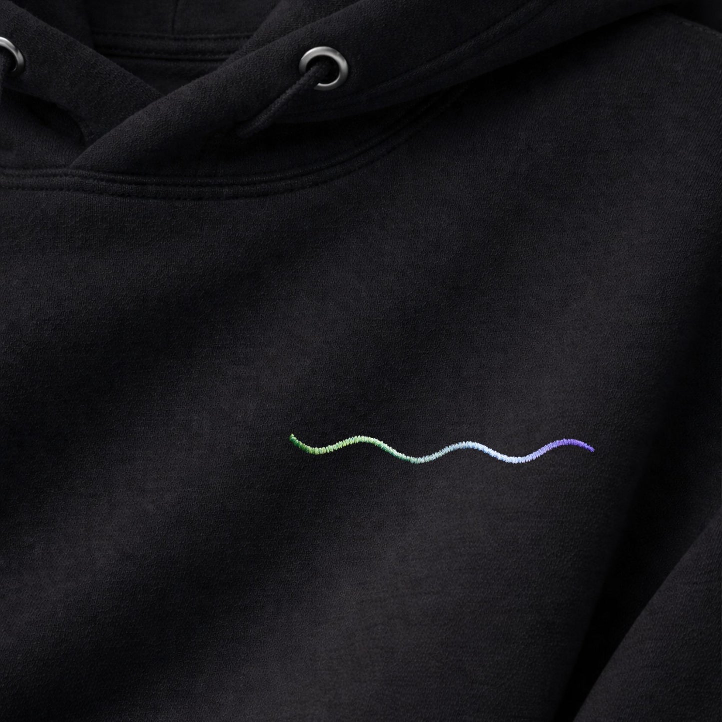 Hoodie - Welle - Gay (Bestickt)