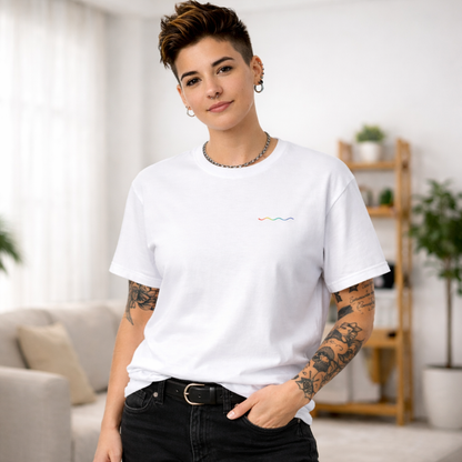 Shirt - Welle - Queer - Druck (neu)