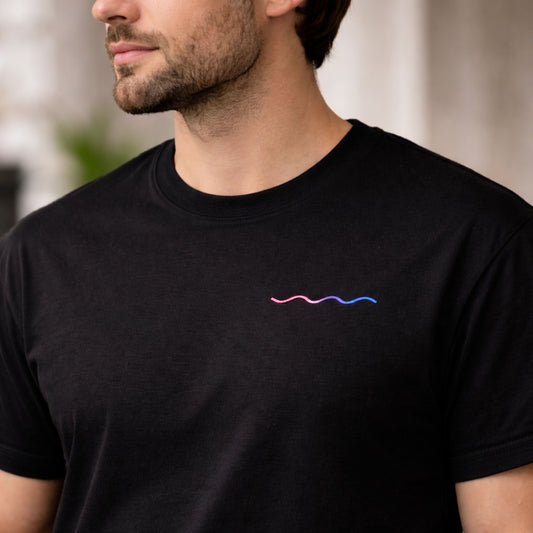 Shirt - Welle - Bisexuell - Stick (neu)