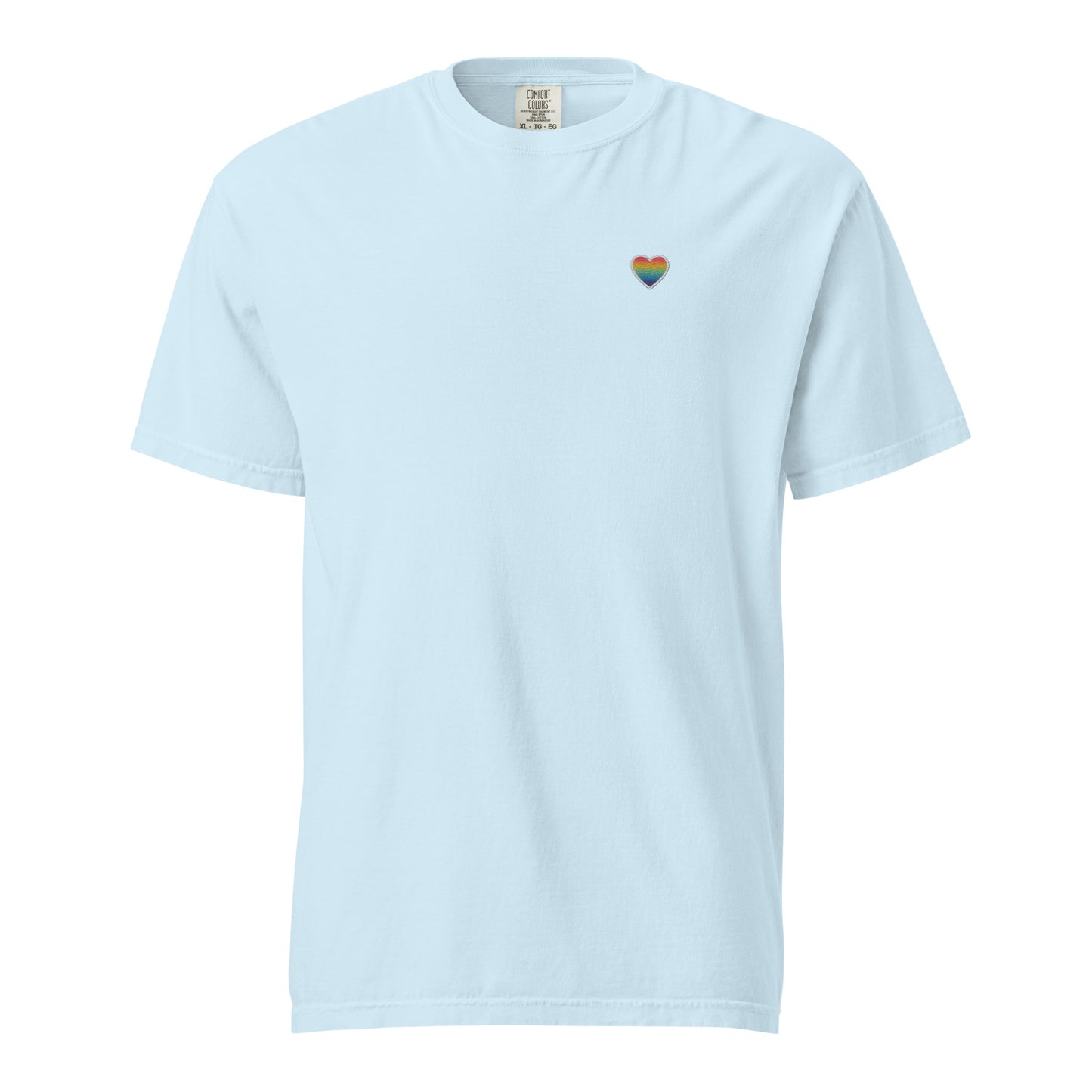 Premium Shirt - Herz - Queer (Bestickt)