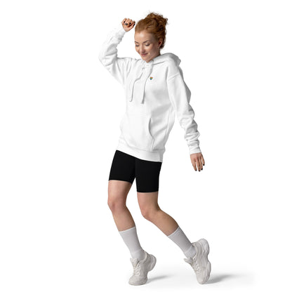 Hoodie - Herz - Queer (Bestickt)